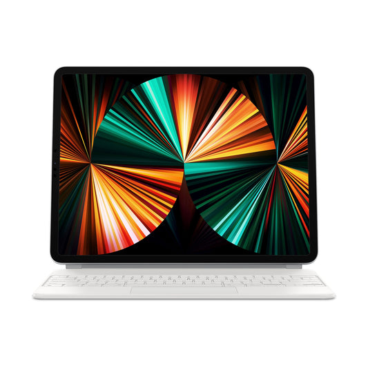 Magic Keyboard for iPad Pro 12.9_inch (5thÊGeneration) - USÊEnglish - White