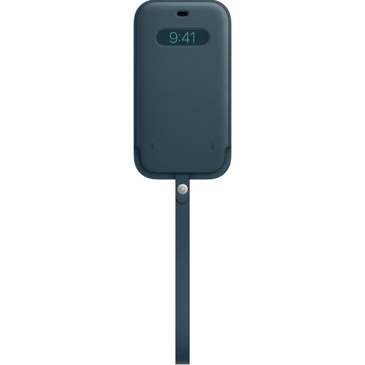 iPhone 12 Pro Max Leather Sleeve with MagSafe - Baltic Blue