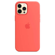 iPhone 12 Pro Max Silicone Case with MagSafe - Pink Citrus