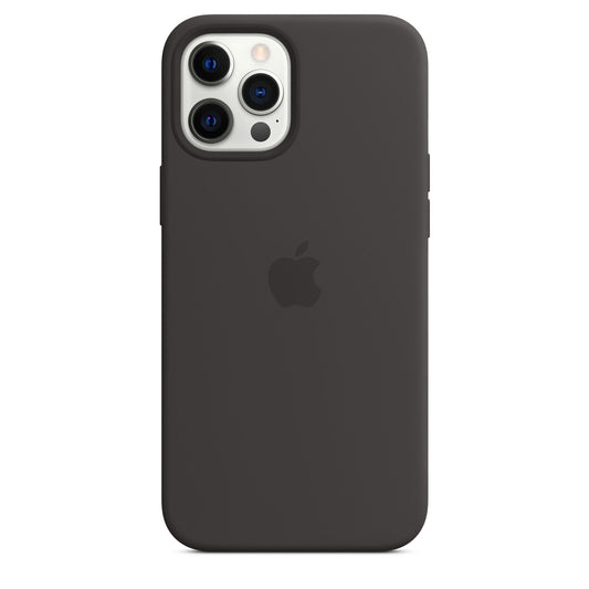 iPhone 12 Pro Max Silicone Case with MagSafe - Black