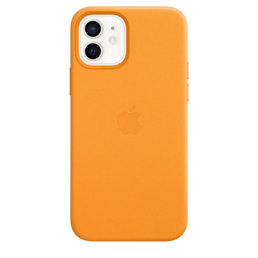 iPhone 12 | 12 Pro Leather Case with MagSafe - California Poppy