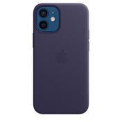 iPhone 12 mini Leather Case with MagSafe - Deep Violet