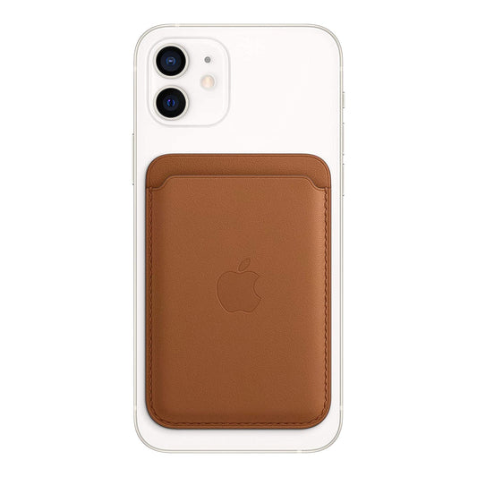 iPhone Leather Wallet with MagSafe - Saddle Brown