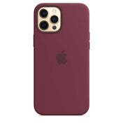 iPhone 12 Pro Max Silicone Case with MagSafe - Plum