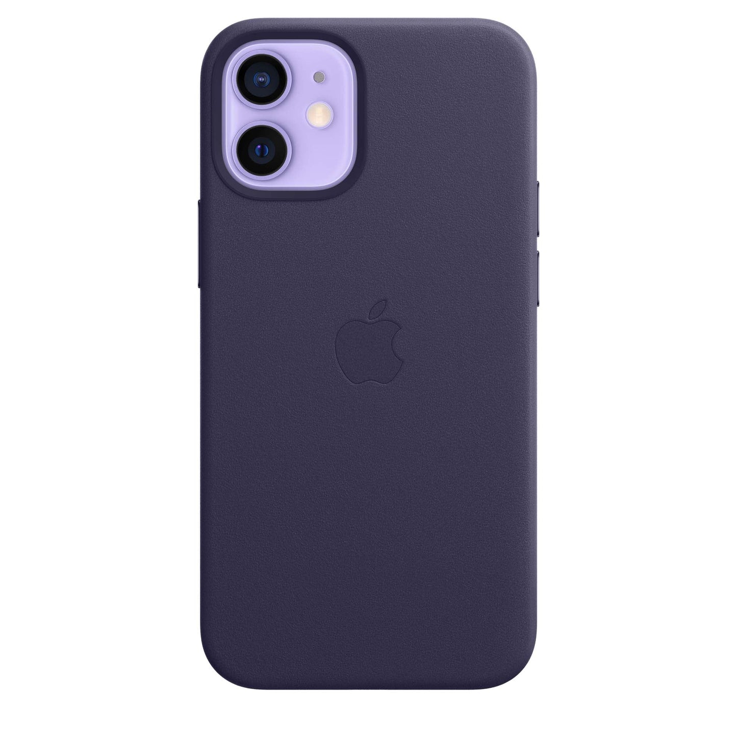 iPhone 12 mini Leather Case with MagSafe - Deep Violet