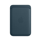 iPhone Leather Wallet with MagSafe - Baltic Blue