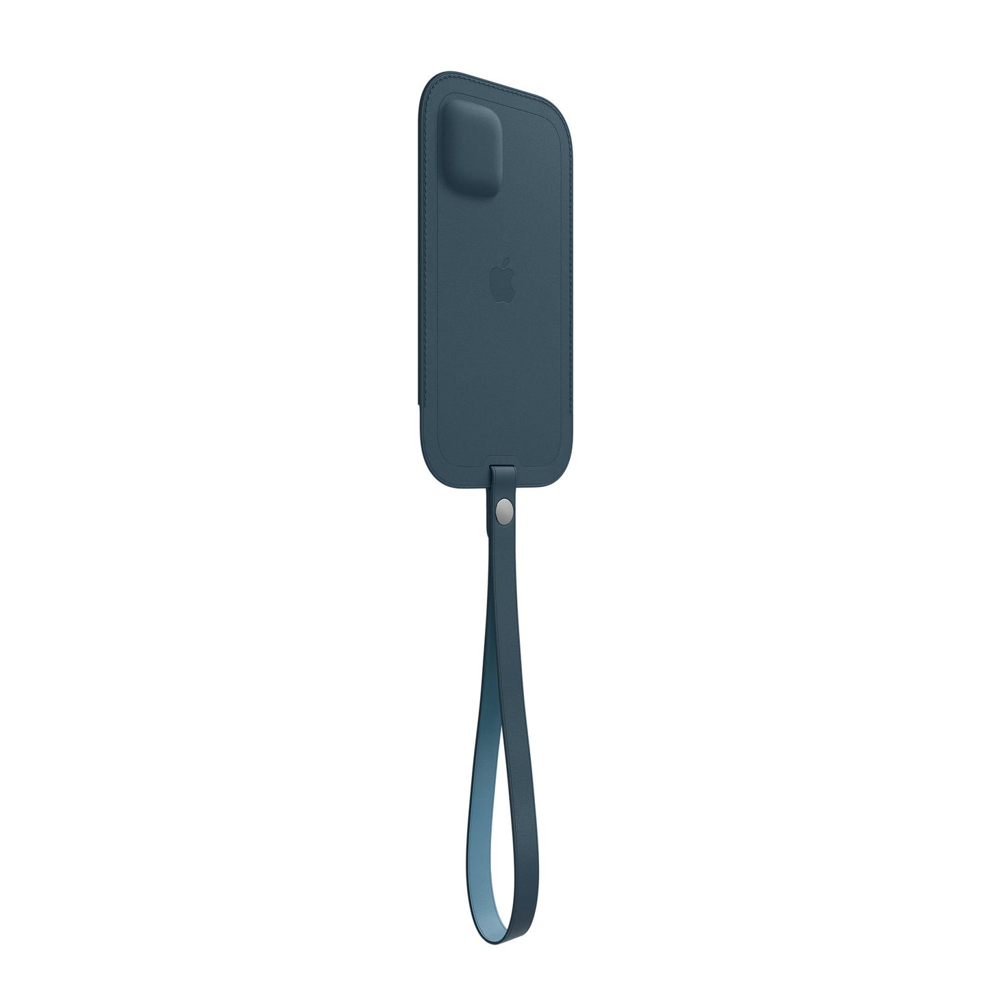 iPhone 12 mini Leather Sleeve with MagSafe - Baltic Blue