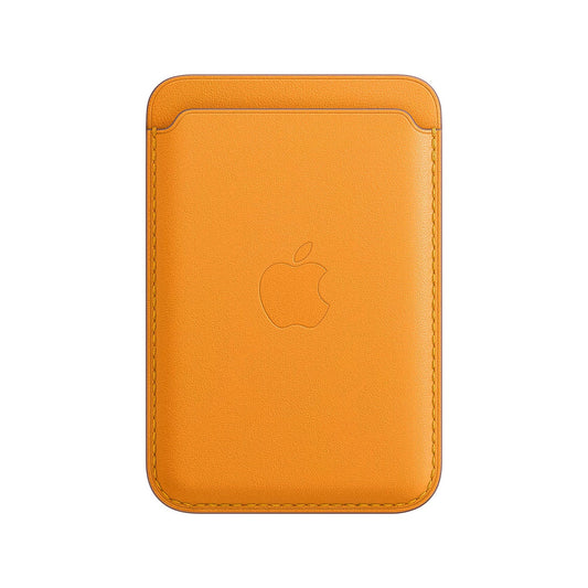 iPhone Leather Wallet with MagSafe - California Poppy
