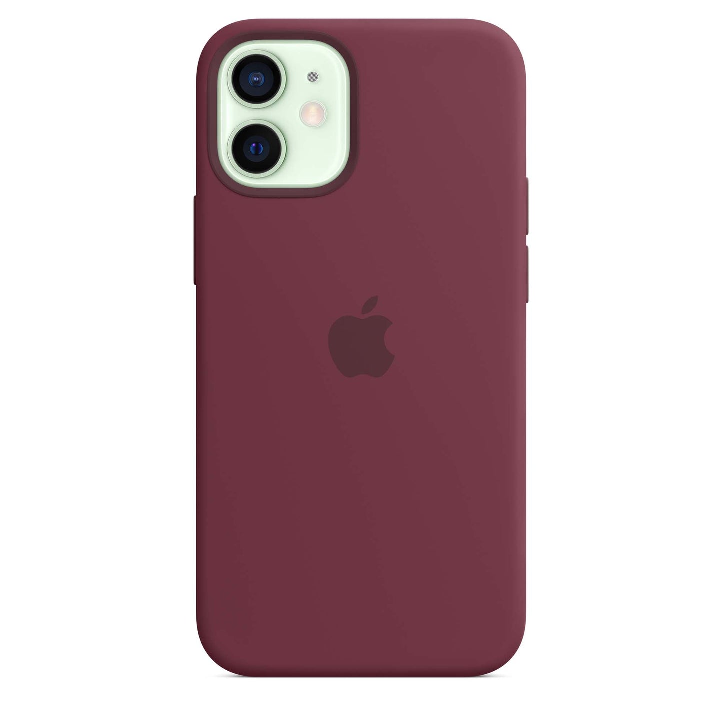 iPhone 12 mini Silicone Case with MagSafe - Plum