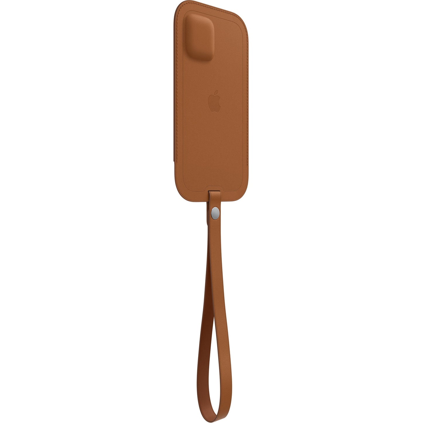 iPhone 12 Pro Max Leather Sleeve with MagSafe - Saddle Brown
