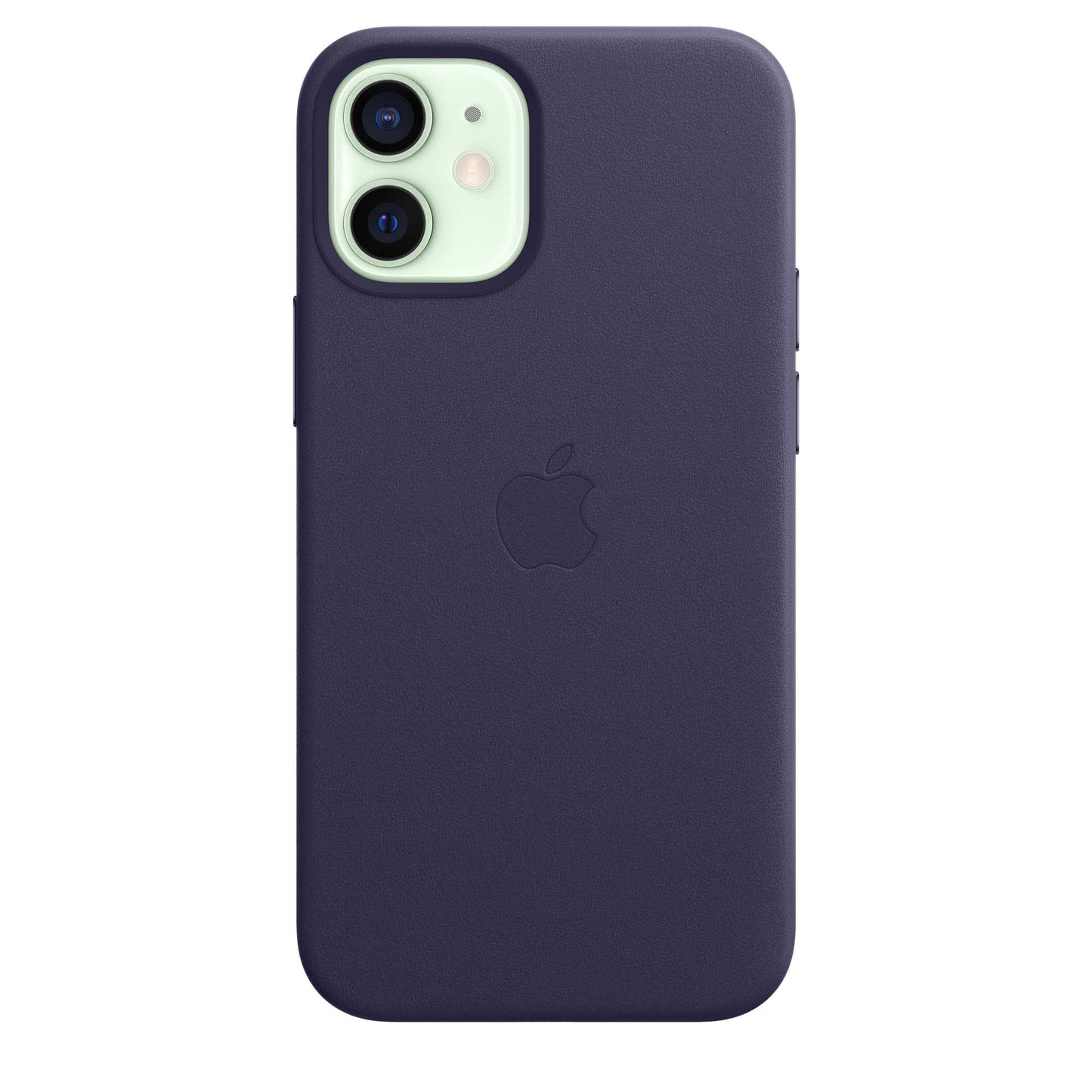 iPhone 12 mini Leather Case with MagSafe - Deep Violet