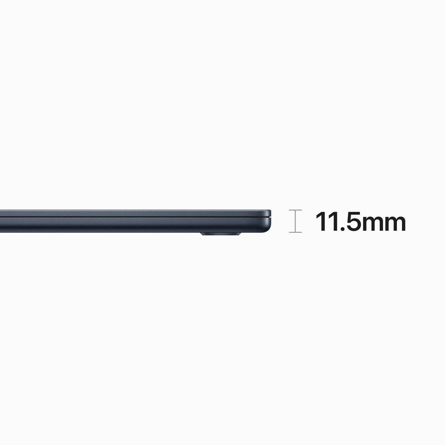 15-inch MacBook Air: Apple M2 chip with 8‑core CPU and 10‑core GPU, 256GB SSD - Midnight