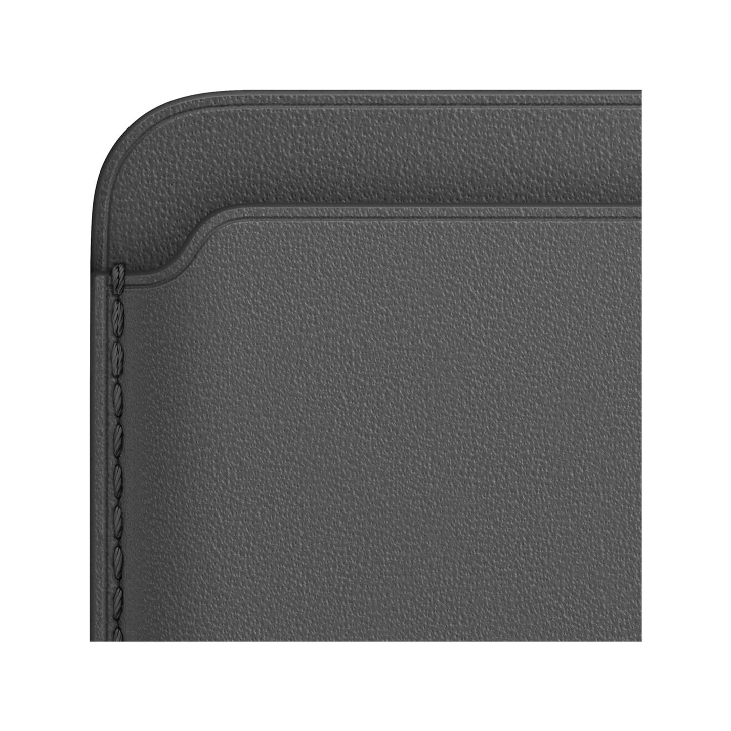 iPhone Leather Wallet with MagSafe - Black