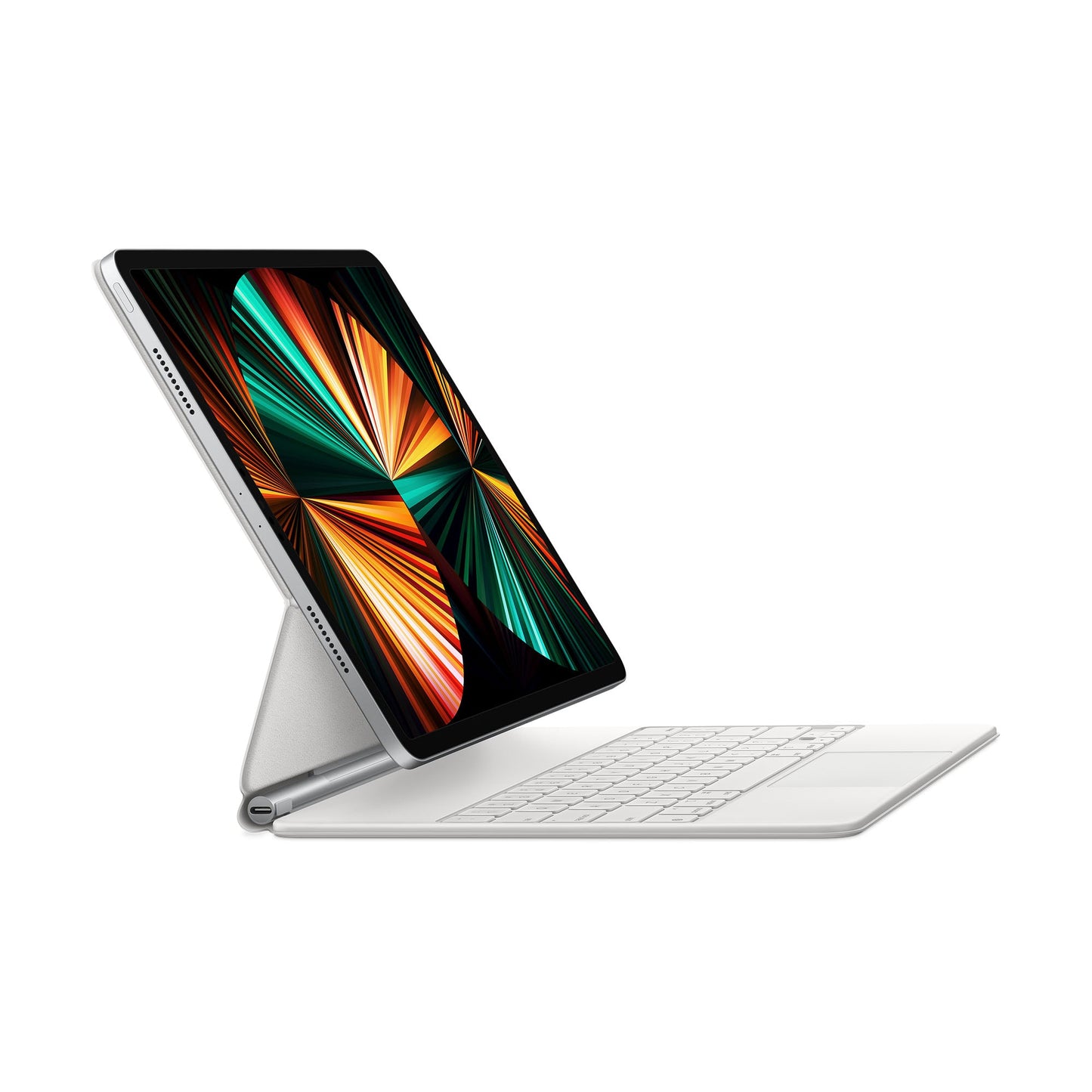 Magic Keyboard for iPad Pro 12.9_inch (5thÊGeneration) - USÊEnglish - White