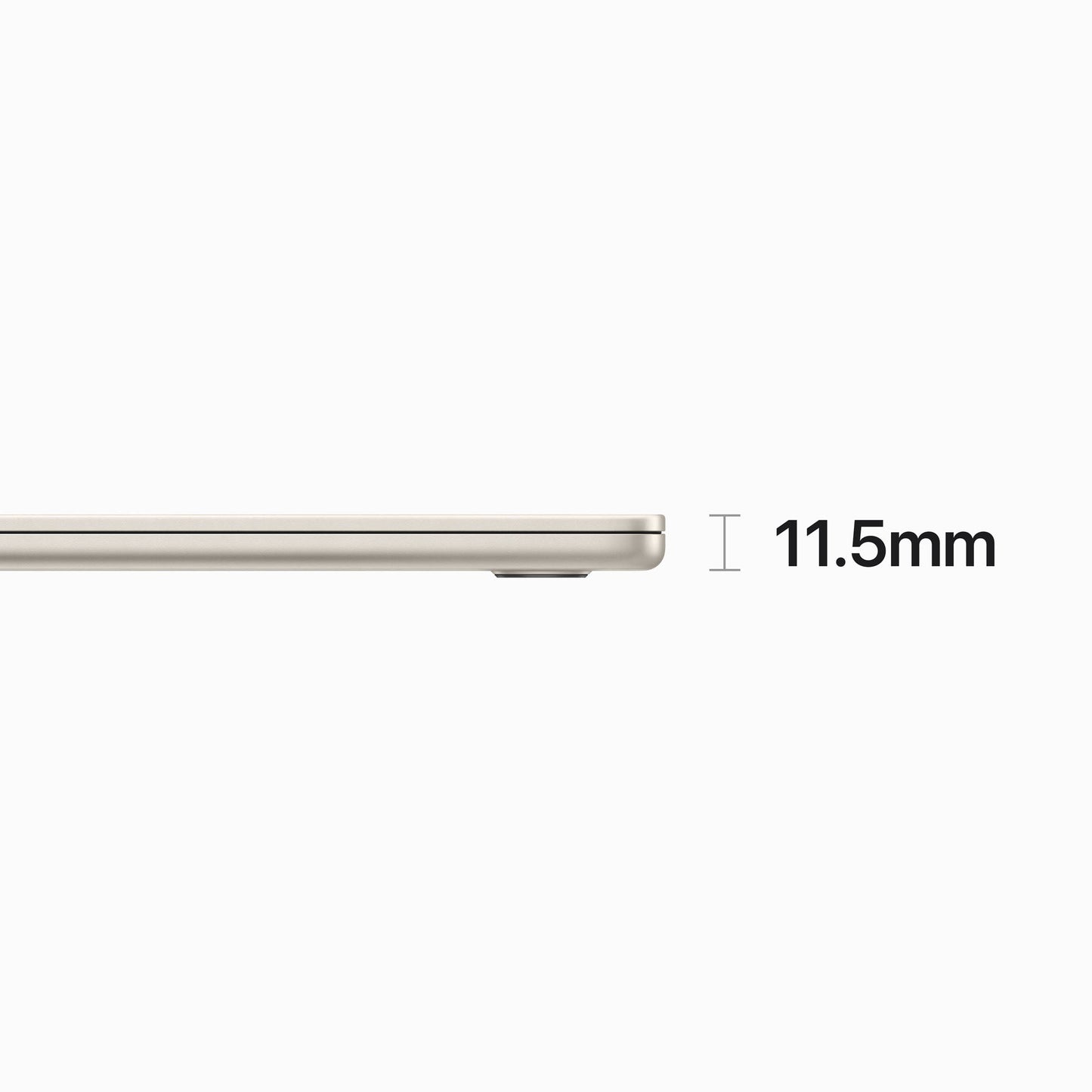 15-inch MacBook Air: Apple M2 chip with 8‑core CPU and 10‑core GPU, 256GB SSD - Starlight