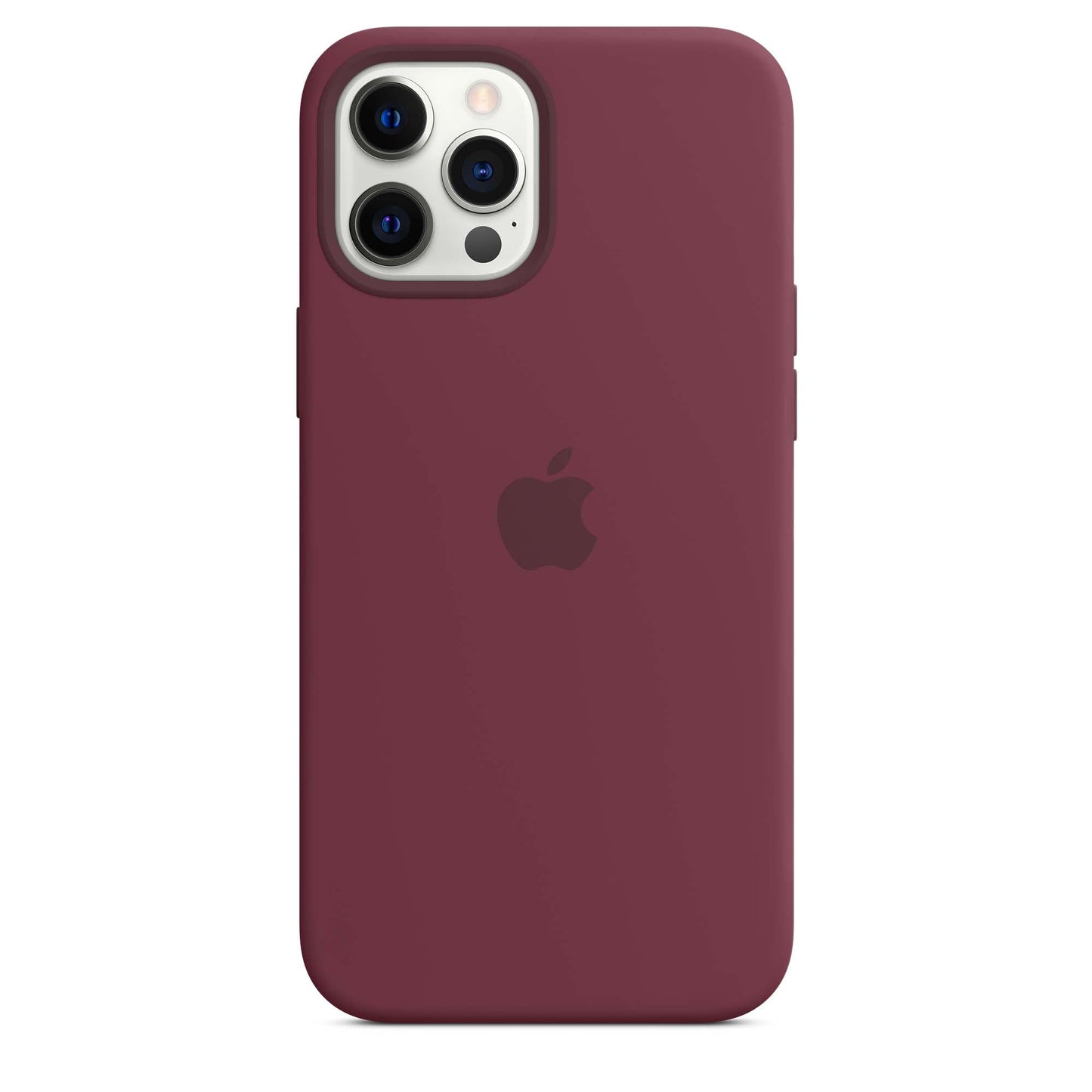 iPhone 12 Pro Max Silicone Case with MagSafe - Plum
