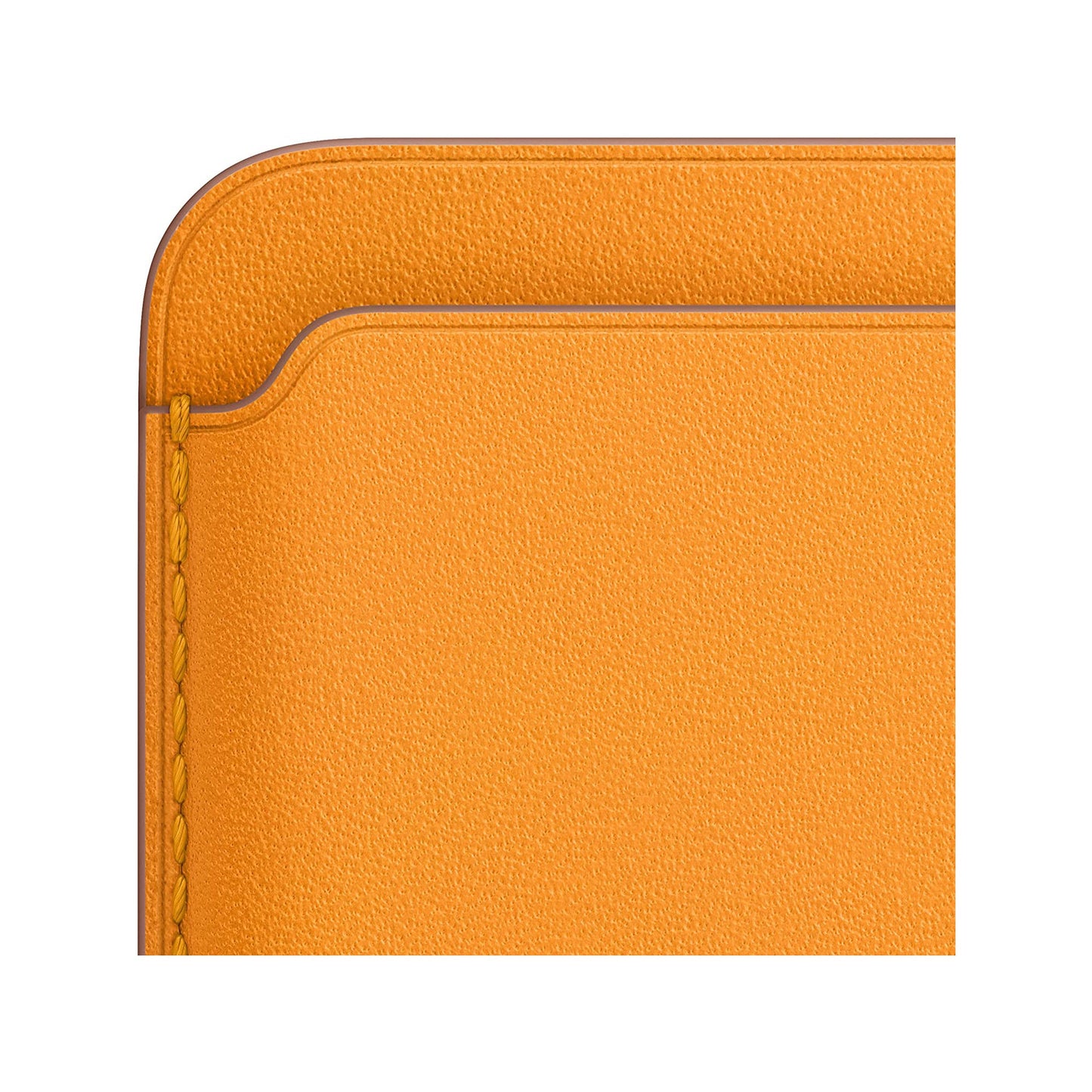 iPhone Leather Wallet with MagSafe - California Poppy