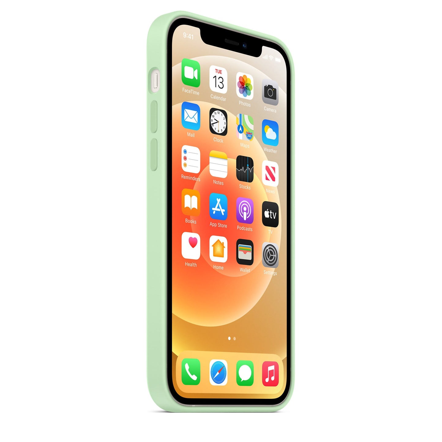 iPhone 12 | 12 Pro Silicone Case with MagSafe - Pistachio