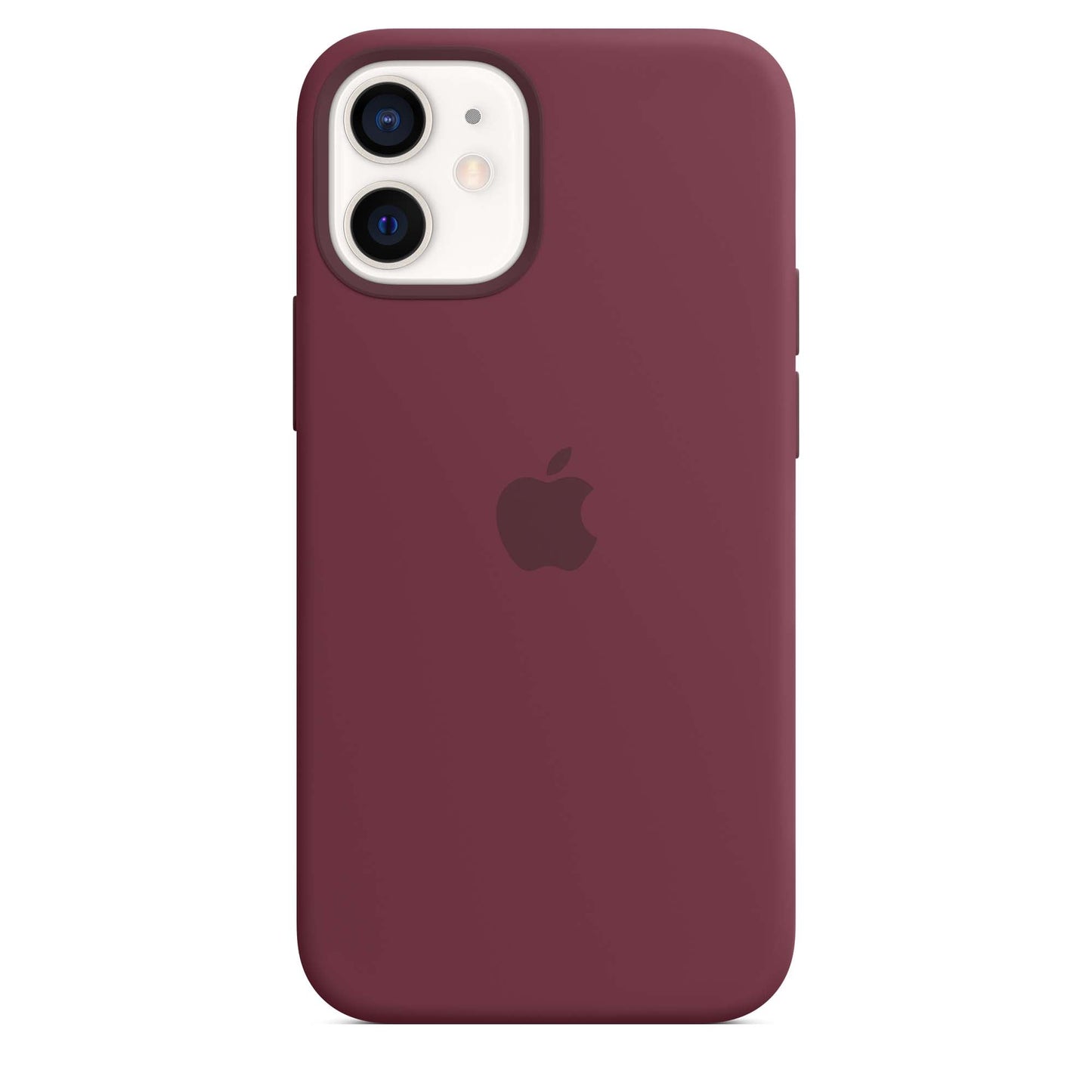 iPhone 12 mini Silicone Case with MagSafe - Plum