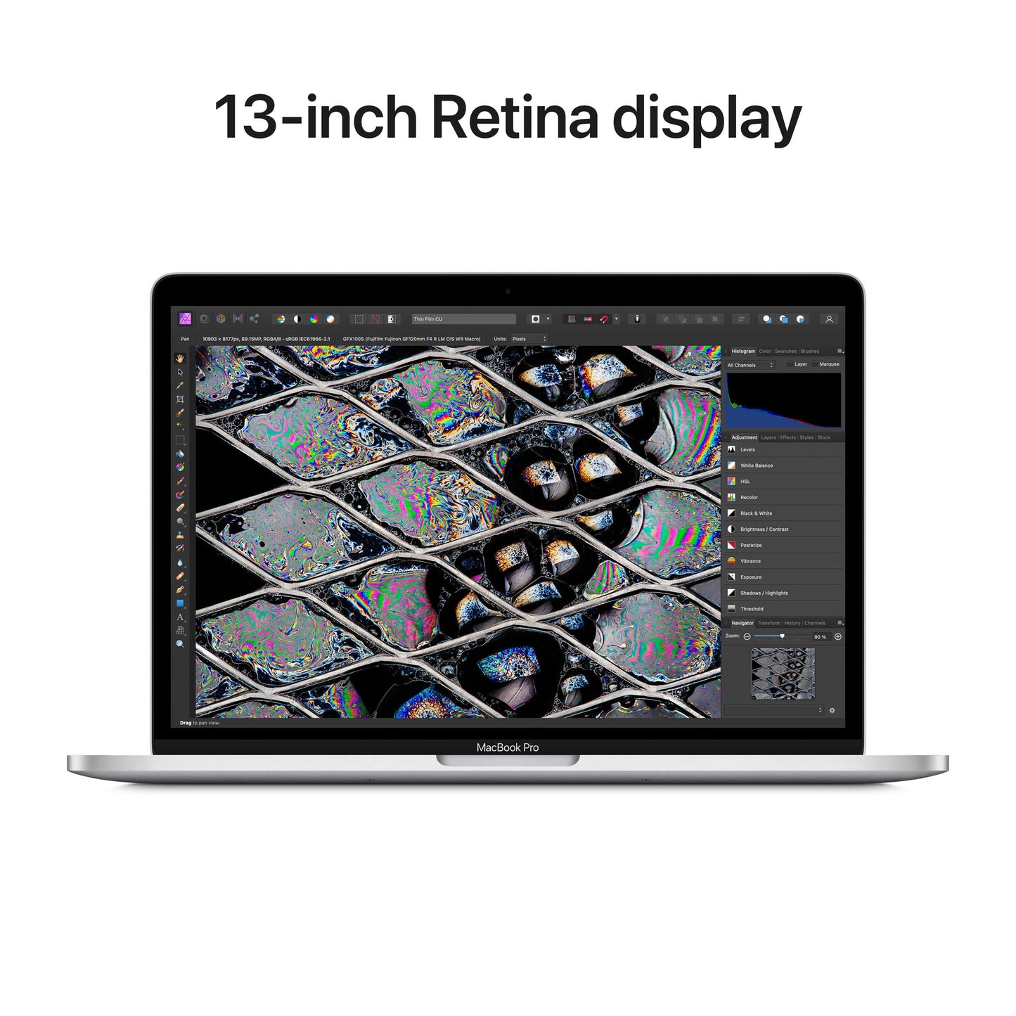 13-inch MacBook Pro: Apple M2 chip with 8-core CPU and 10-core GPU 256GB SSD - Silver