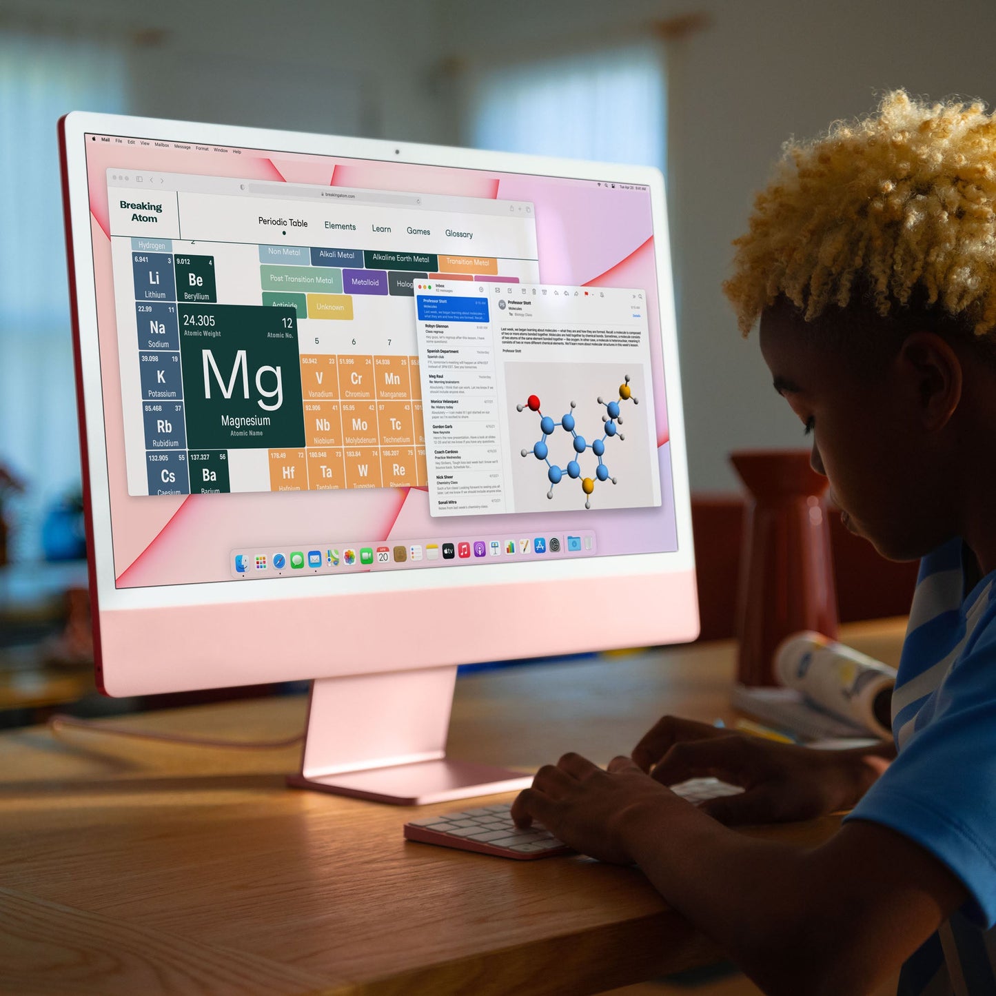 24-inch iMac with Retina 4.5K display: Apple M1Êchip with 8_core CPU and 8_core GPU 256GB - Pink