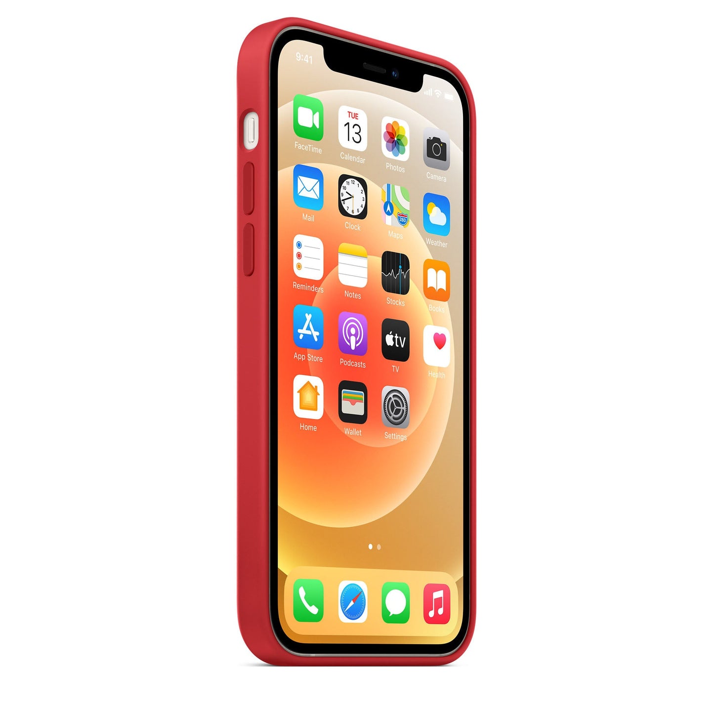 iPhone 12 | 12 Pro Silicone Case with MagSafe - (PRODUCT)RED