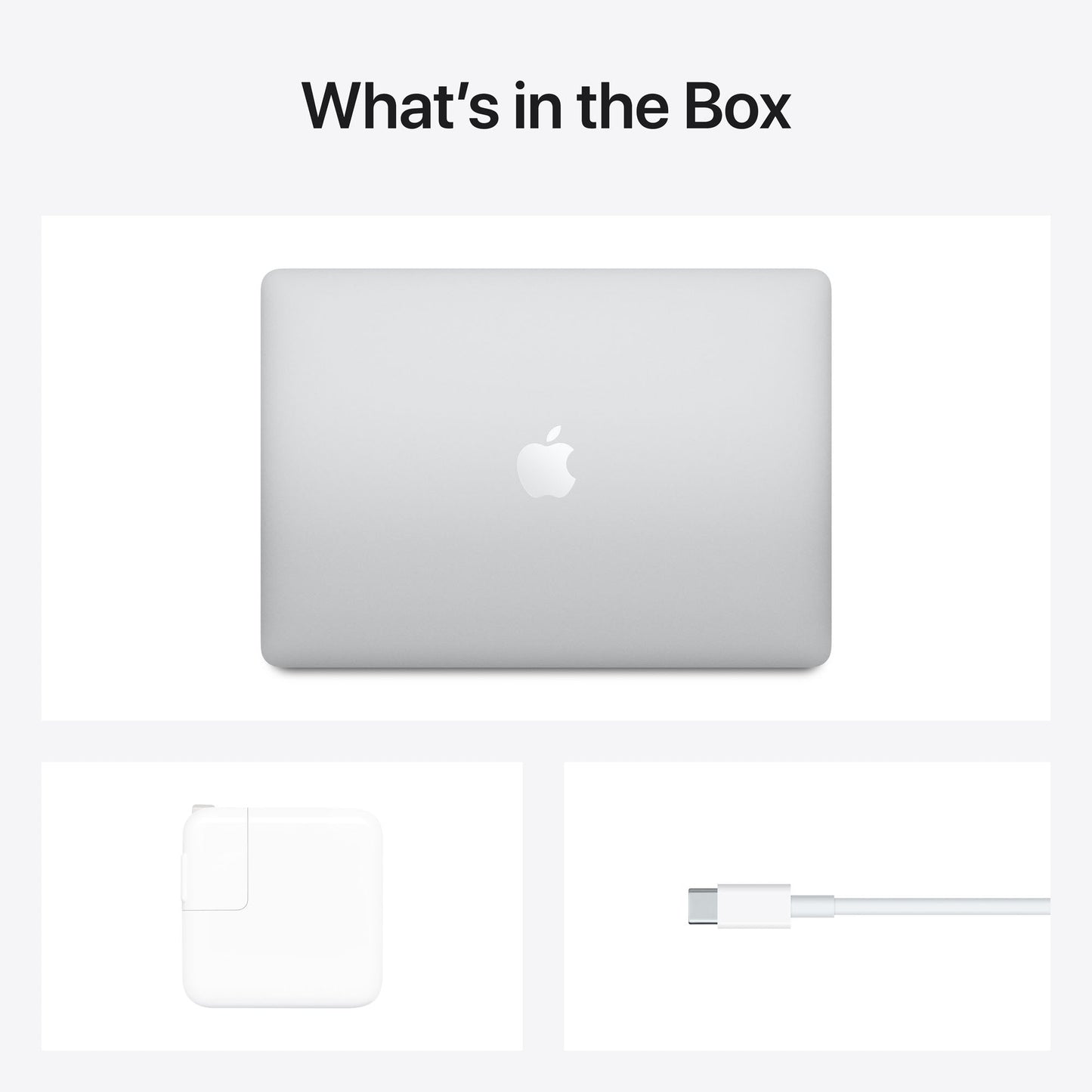 13-inch MacBook Air: Apple M1 chip with 8-core CPU and 7-core GPU 256GB - Silver