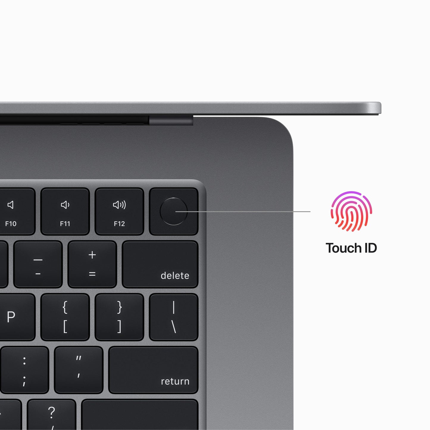 15-inch MacBook Air: Apple M2 chip with 8‑core CPU and 10‑core GPU, 256GB SSD - Space Gray