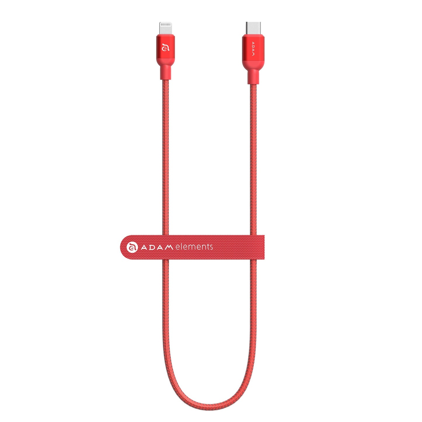 ADAM ELEMENTS PeAk II C200B USB-C to Lightning Cable 2m - Red