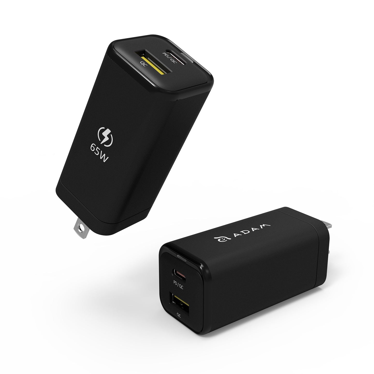 ADAM ELEMENTS Omnia X6A PD 65W GaN Wall Charger - Black
