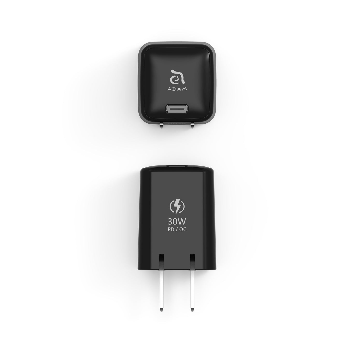 ADAM ELEMENTS Omnia X3 30W USB-C PD Wall Charger - Black