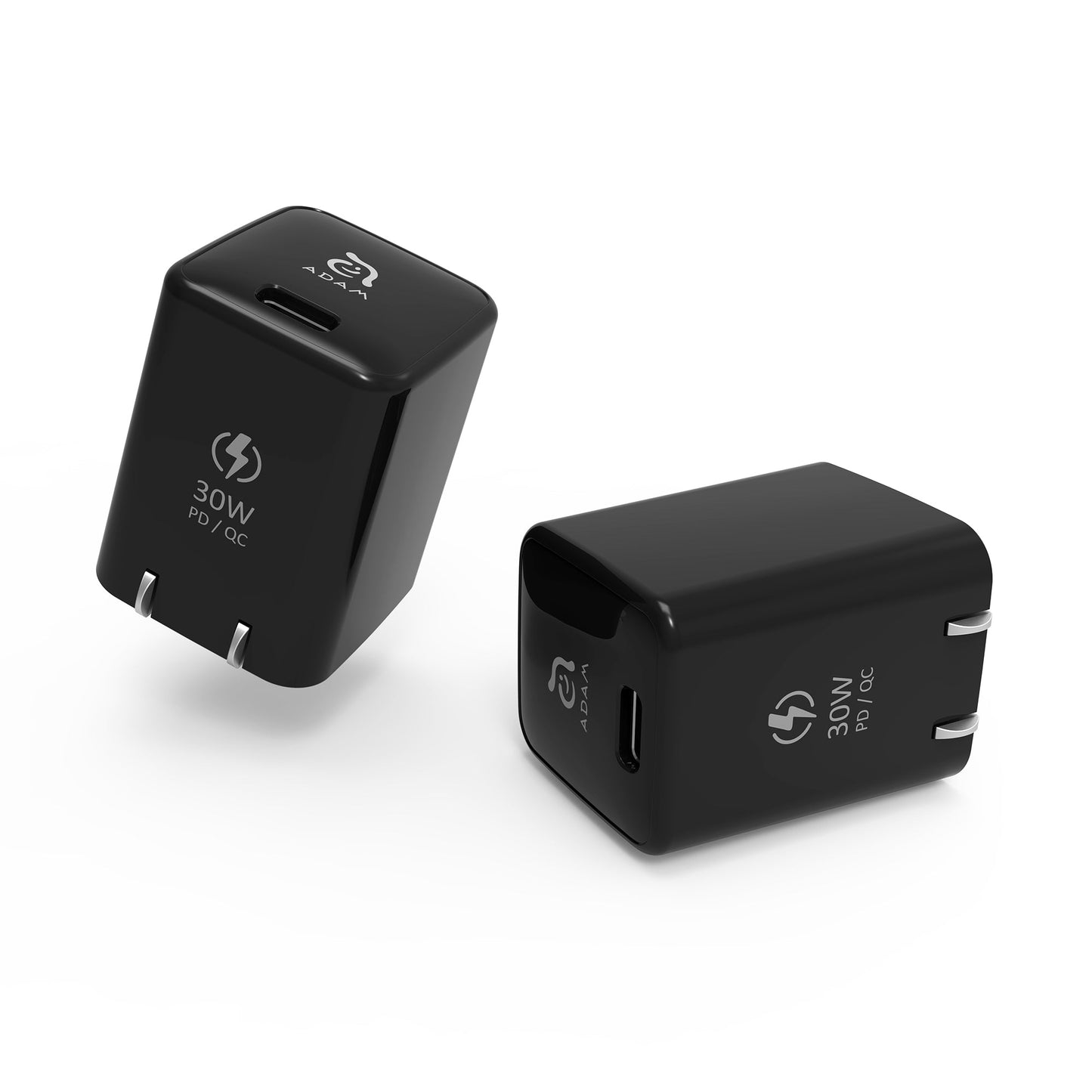 ADAM ELEMENTS Omnia X3 30W USB-C PD Wall Charger - Black