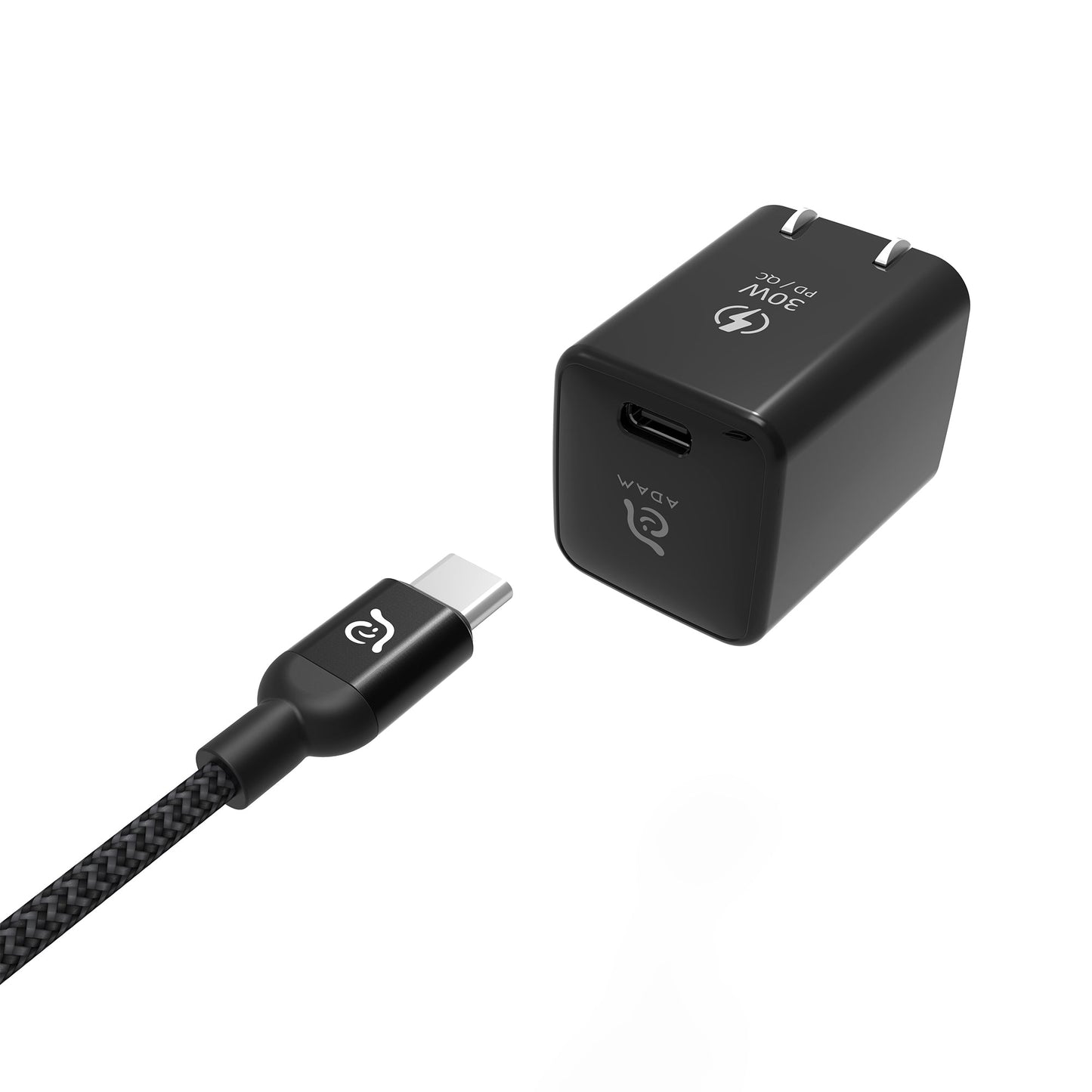 ADAM ELEMENTS Omnia X3 30W USB-C PD Wall Charger - Black