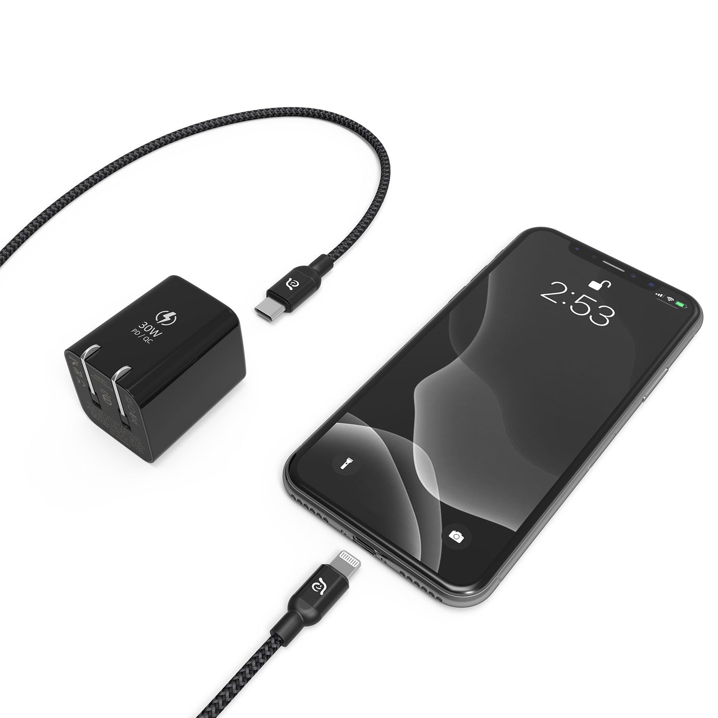 ADAM ELEMENTS Omnia X3 30W USB-C PD Wall Charger - Black