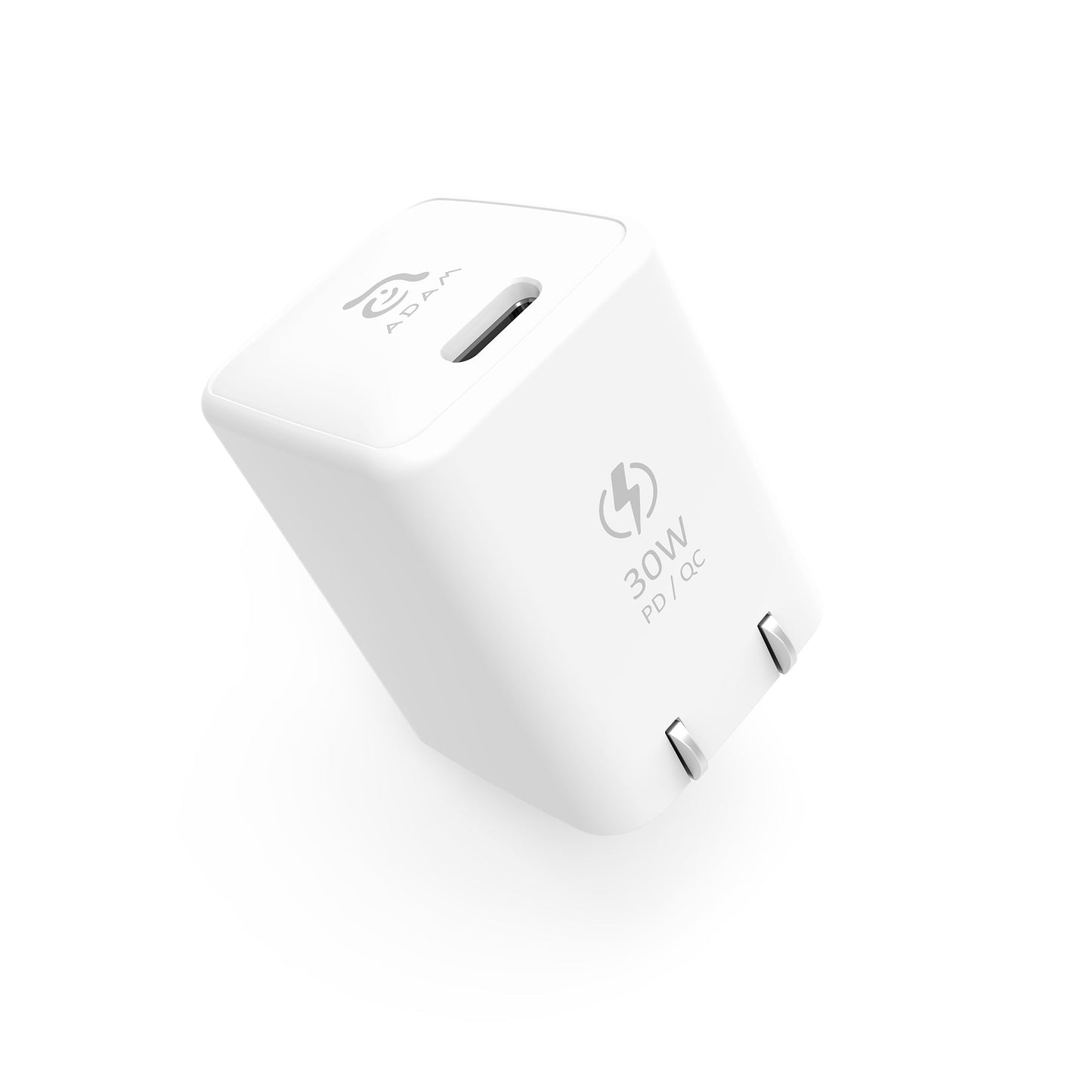 ADAM ELEMENTS Omnia X3 30W USB-C PD Wall Charger - White