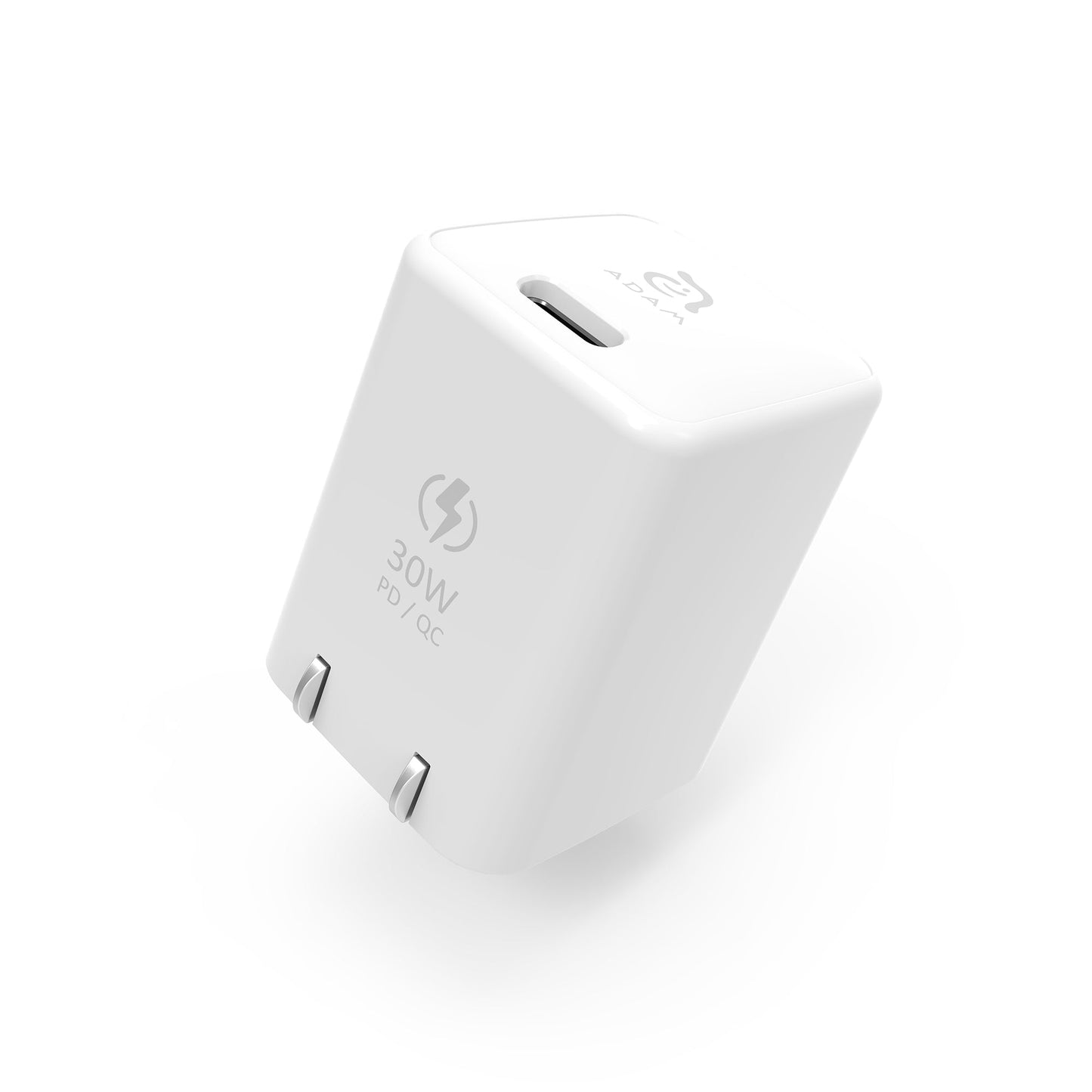 ADAM ELEMENTS Omnia X3 30W USB-C PD Wall Charger - White