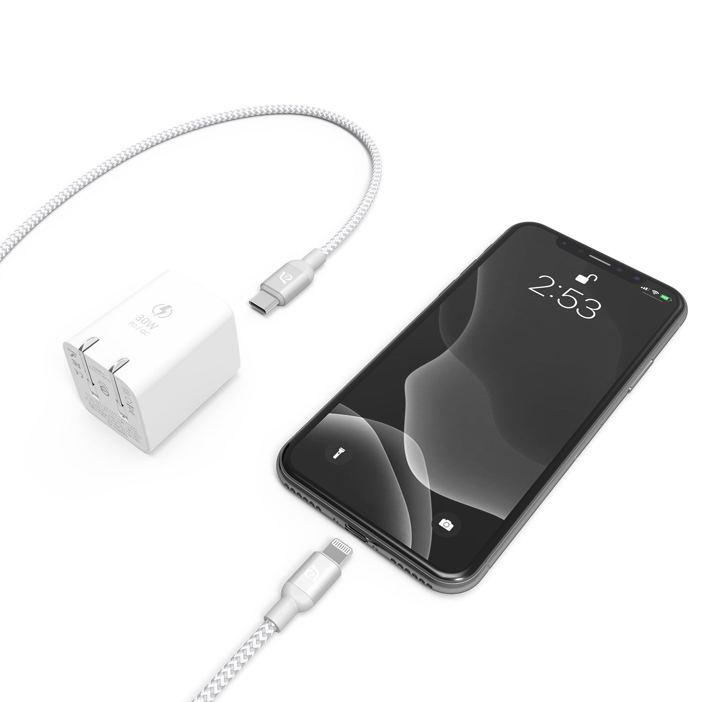 ADAM ELEMENTS Omnia X3 30W USB-C PD Wall Charger - White