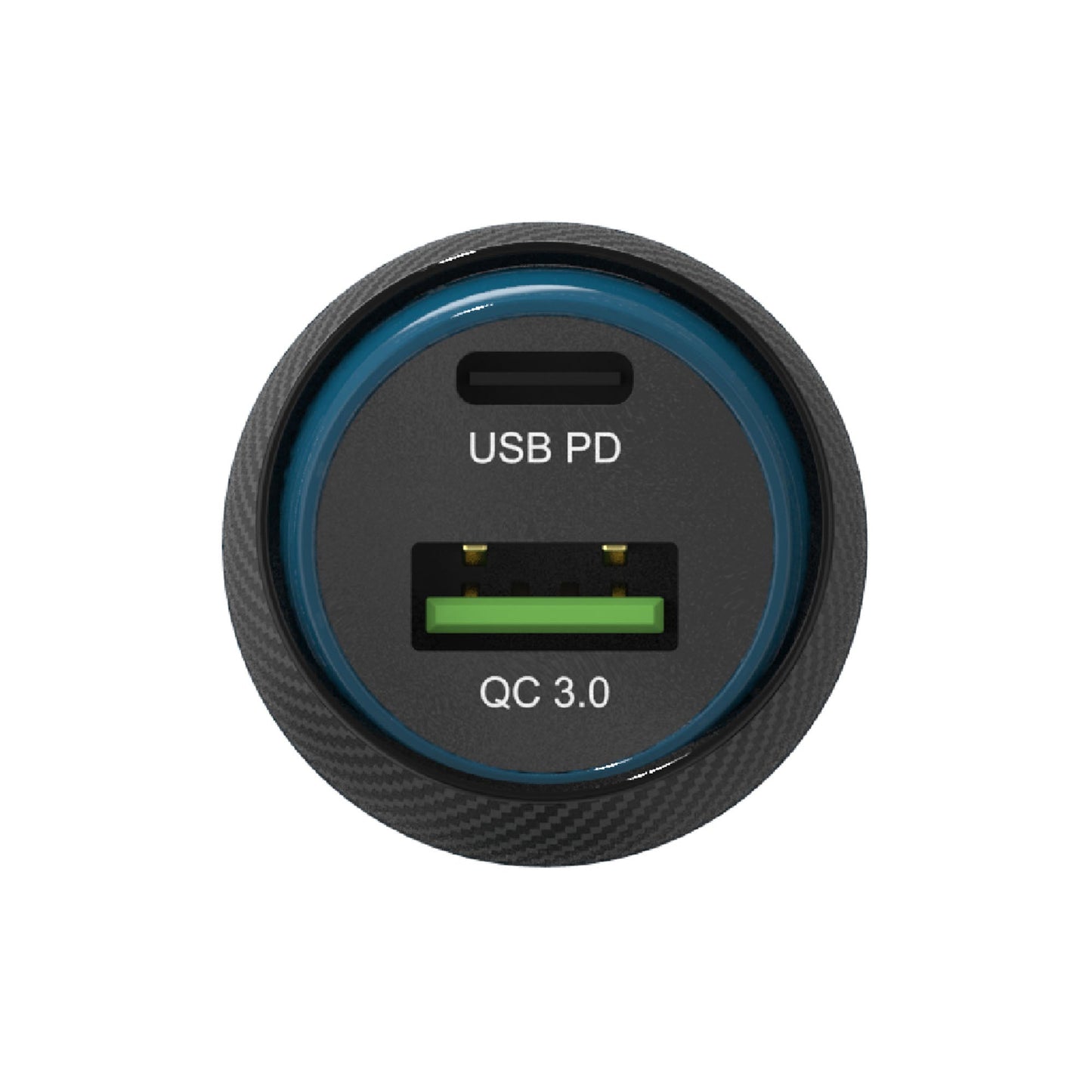 ADAM ELEMENTS Omnia C1+ Dual Port 45W Car Charger - Black