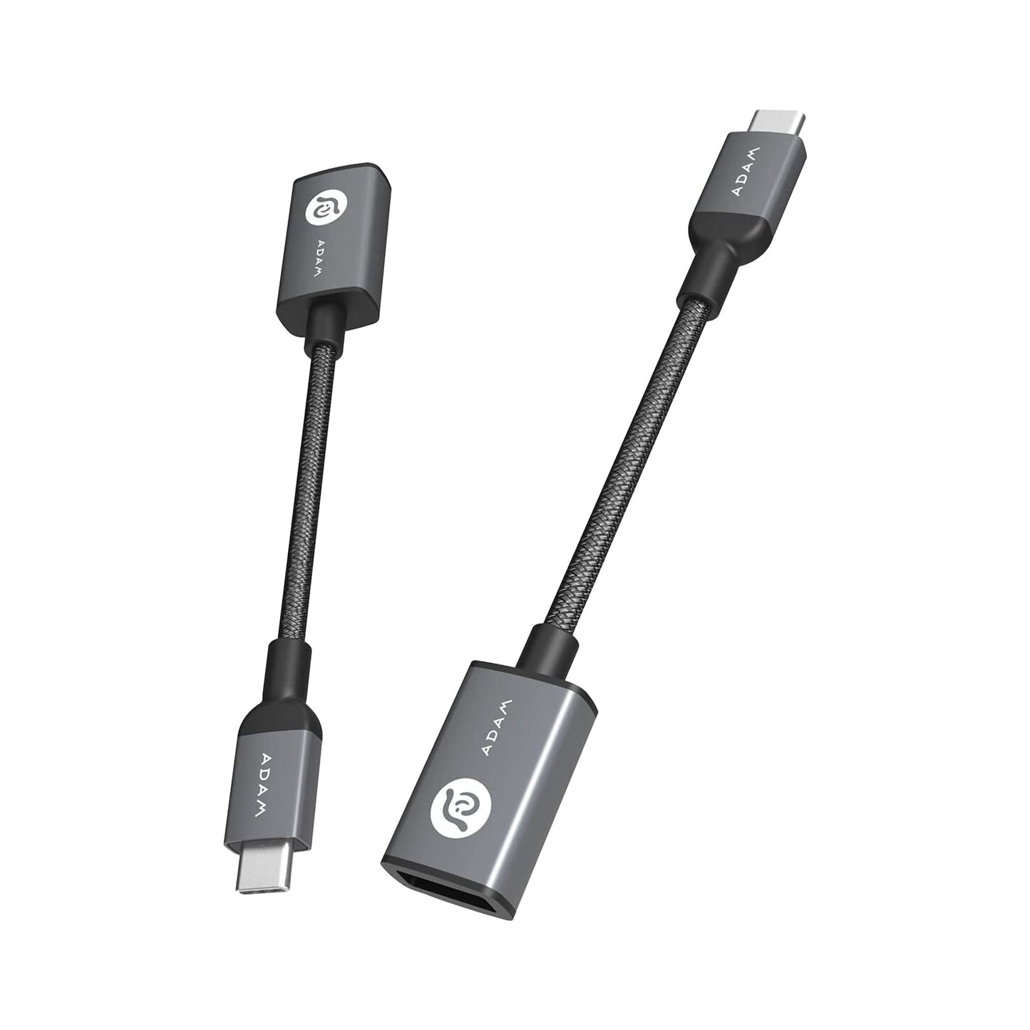 ADAM ELEMENTS USB C to USB Adapter - Grey