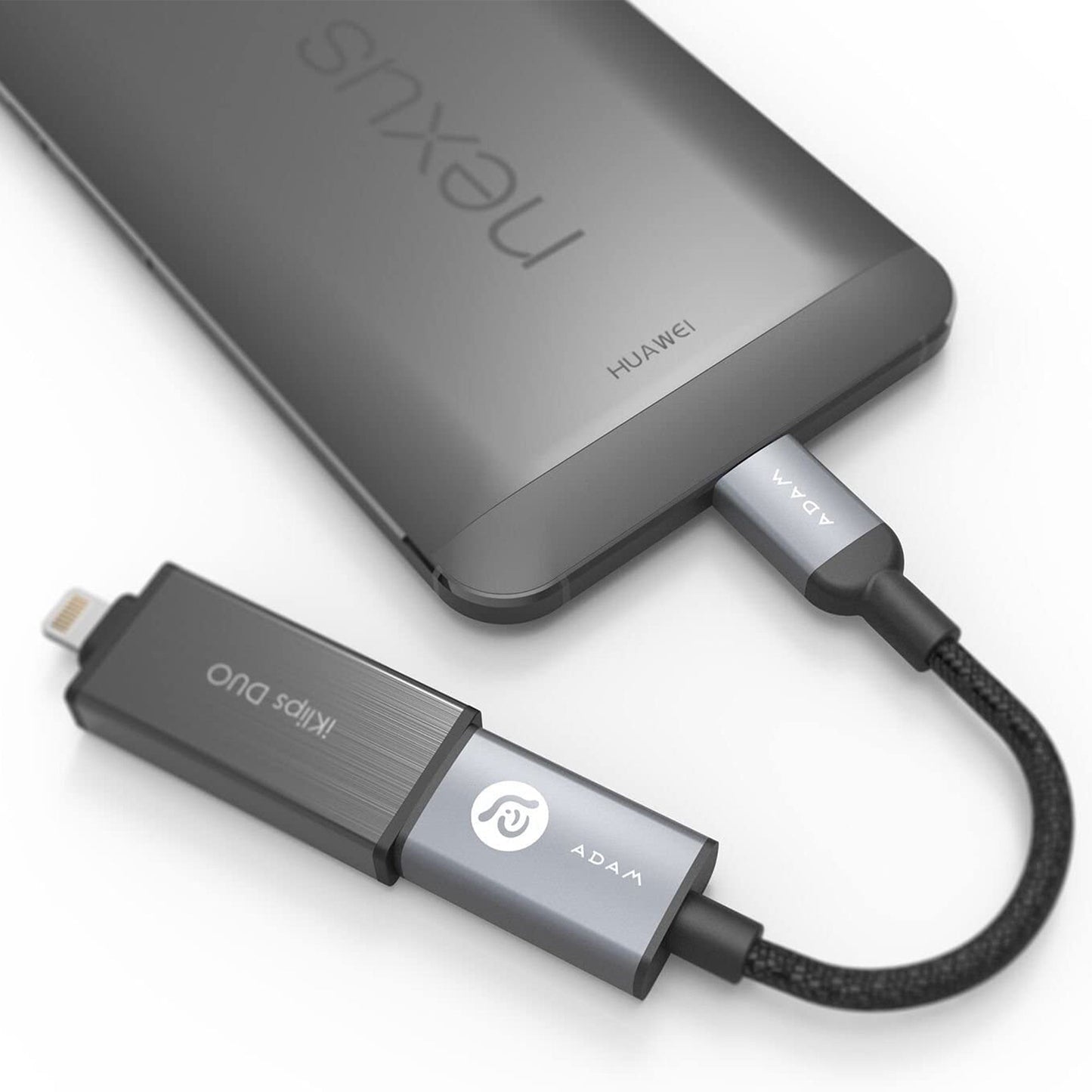 ADAM ELEMENTS USB C to USB Adapter - Grey