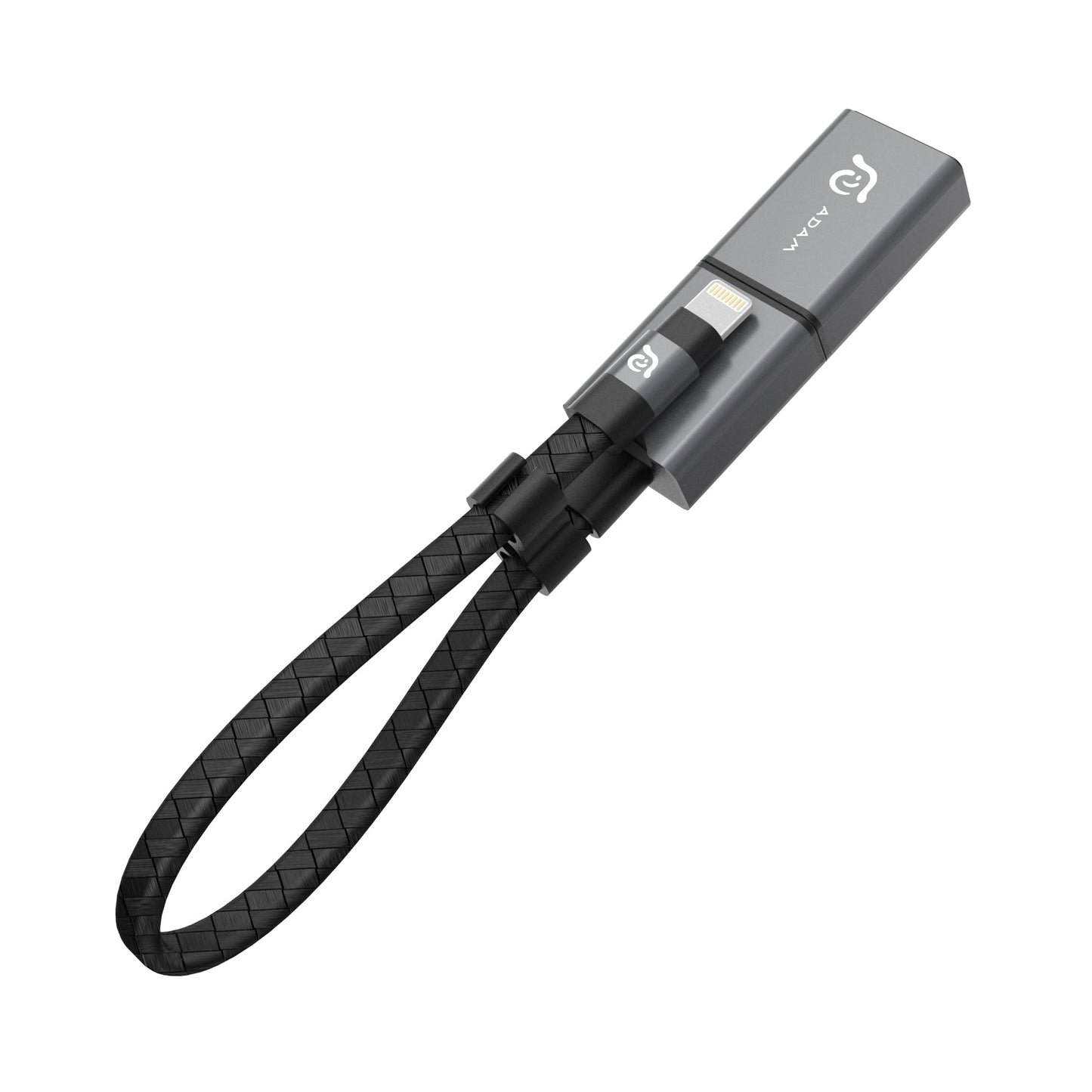 ADAM ELEMENTS iKlips Wizard Micro SD Card Reader 64GB - Grey