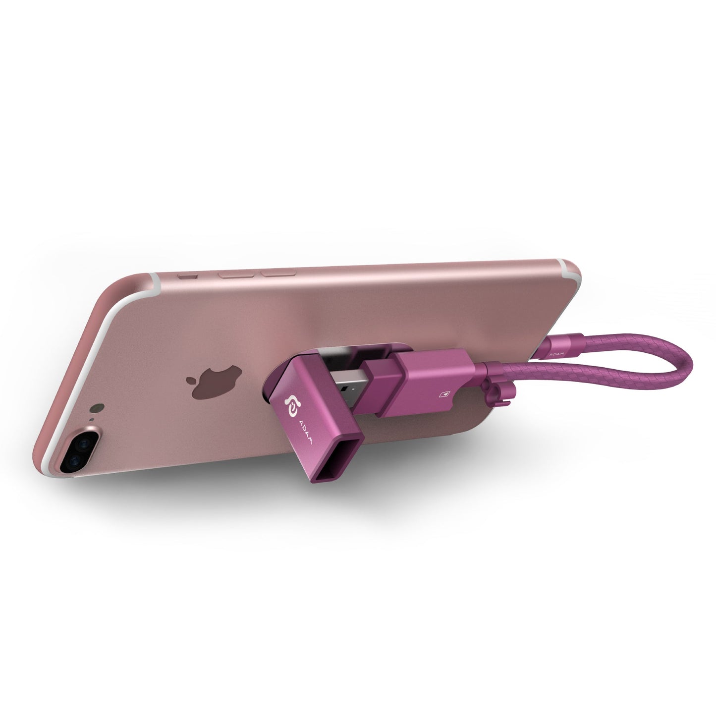 ADAM ELEMENTS iKlips Wizard Micro SD Card Reader 64GB - Purple