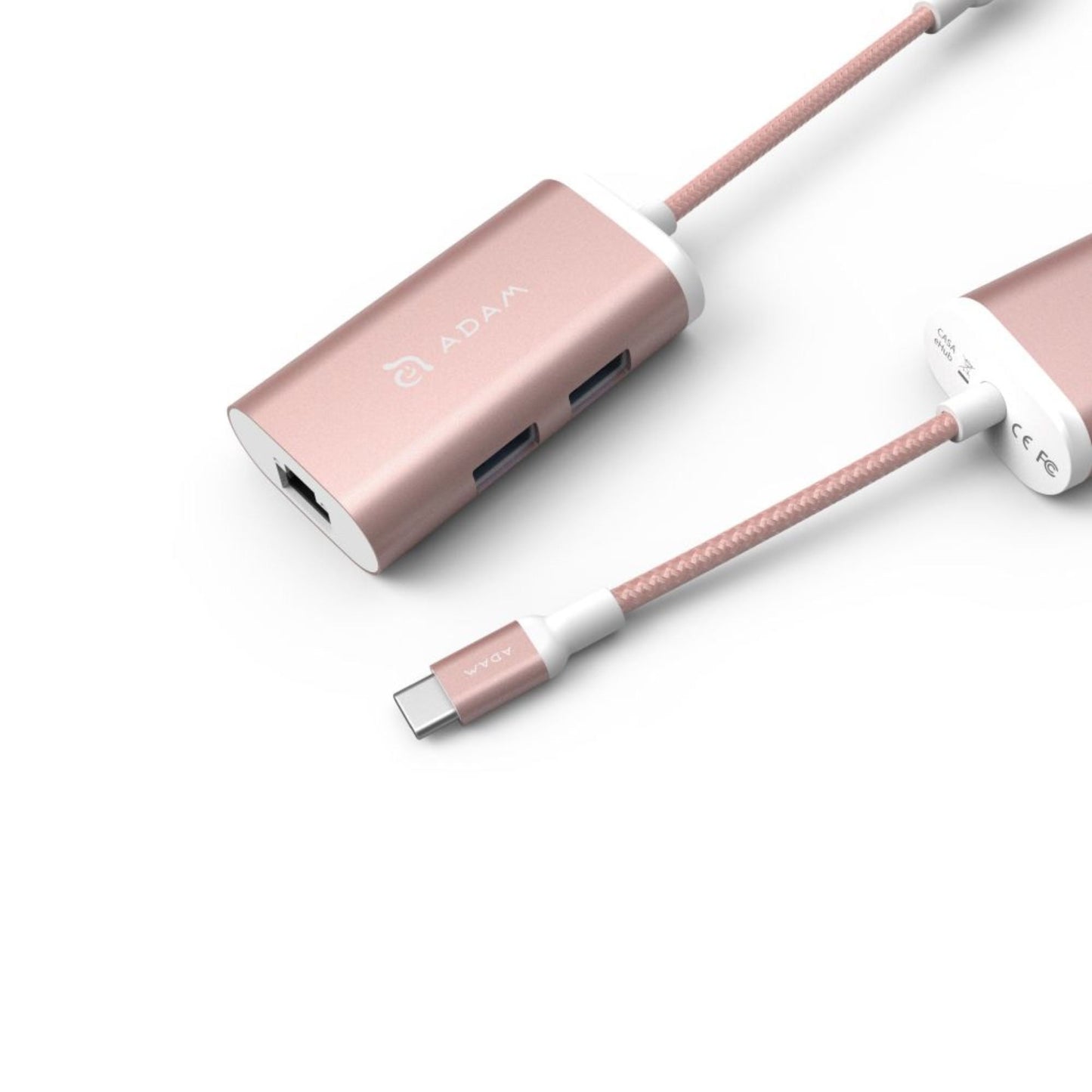 ADAM ELEMENTS Casa eC301 USB C 3-in-1 Hub - Rose Gold