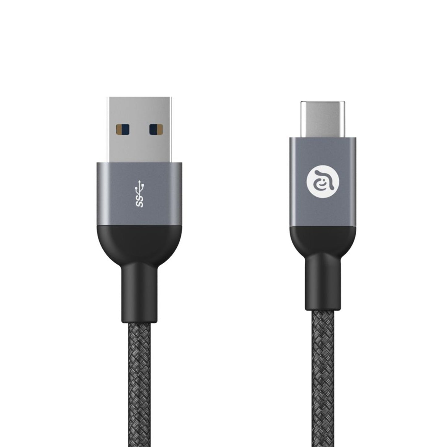 ADAM ELEMENTS Casa M100+ USB3.1 Gen2 USB-C to USB-A Cable - Black