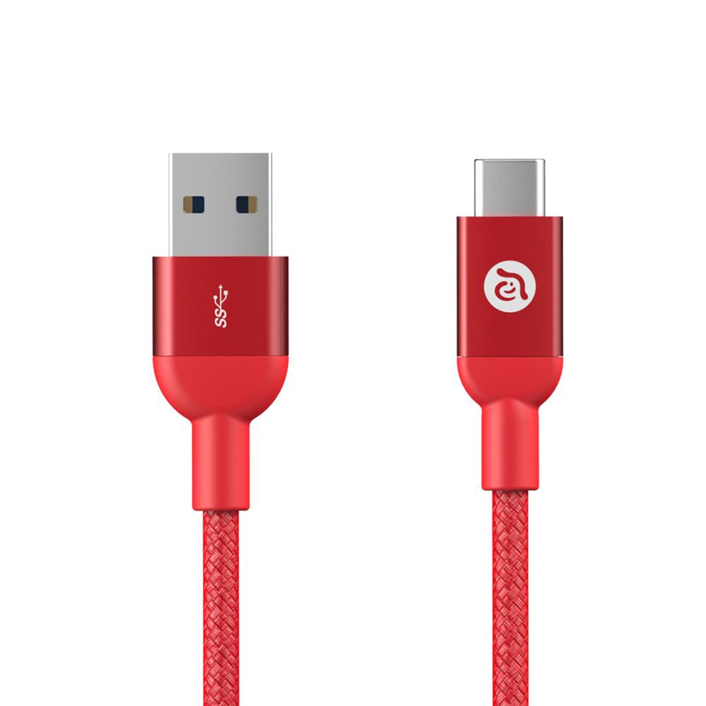 ADAM ELEMENTS Casa M100+ USB3.1 Gen2 USB-C to USB-A Cable - Red