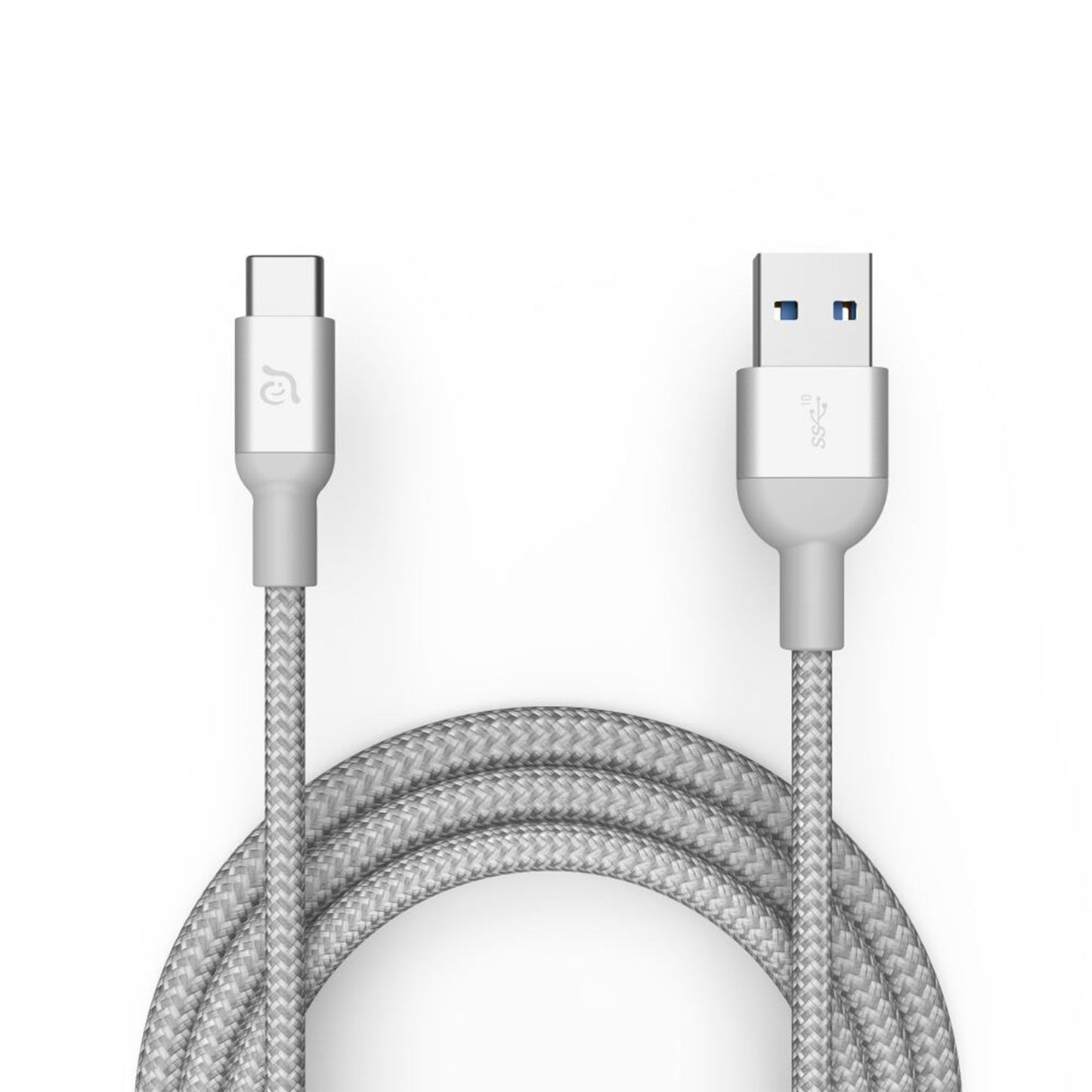 ADAM ELEMENTS Casa M100+ USB3.1 Gen2 USB-C to USB-A Cable - Silver