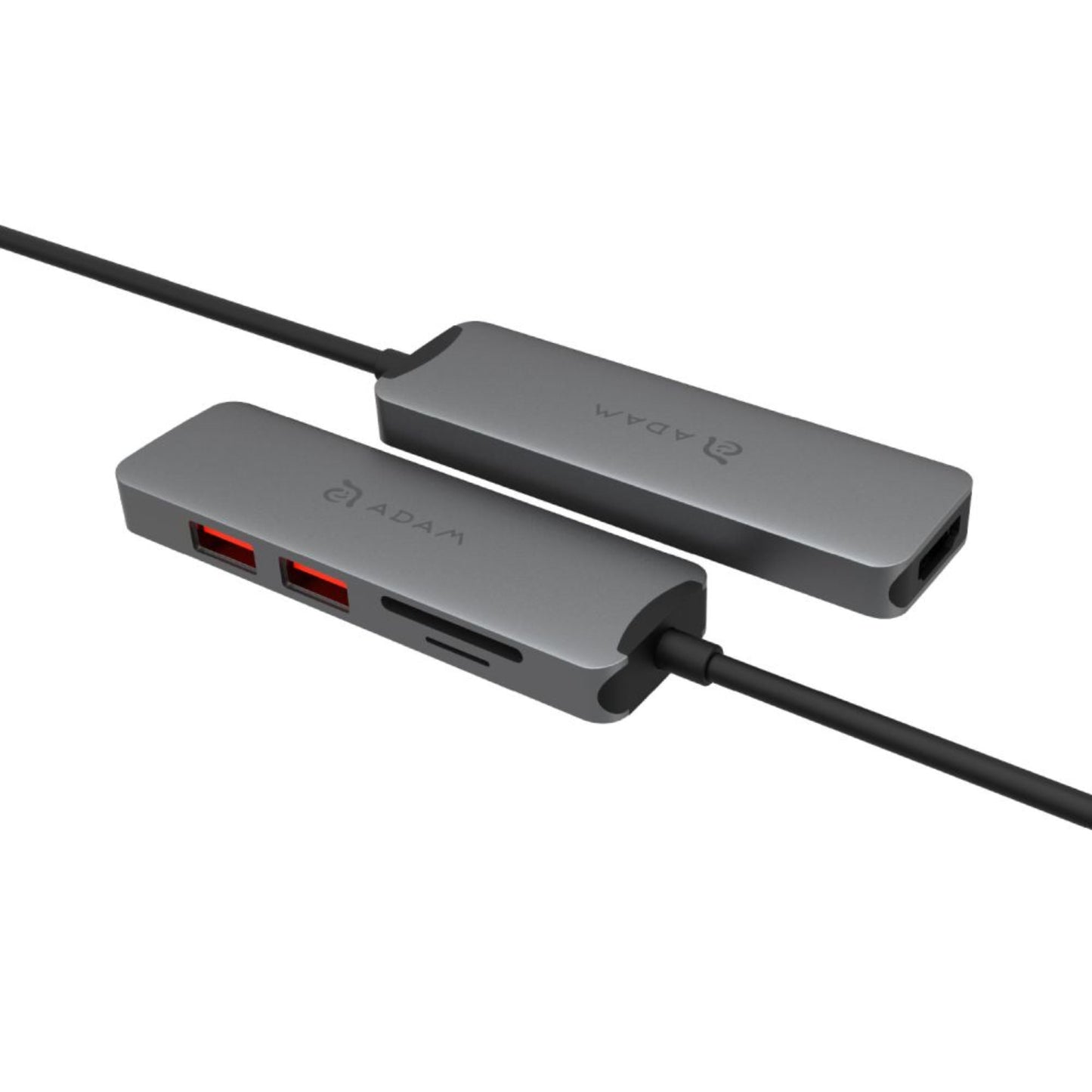 ADAM ELEMENTS Casa Hub A05 USB C 5-in-1 Hub - Grey