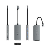 ADAM ELEMENTS Casa Hub A08 USB C 8-in-1 Hub - Grey