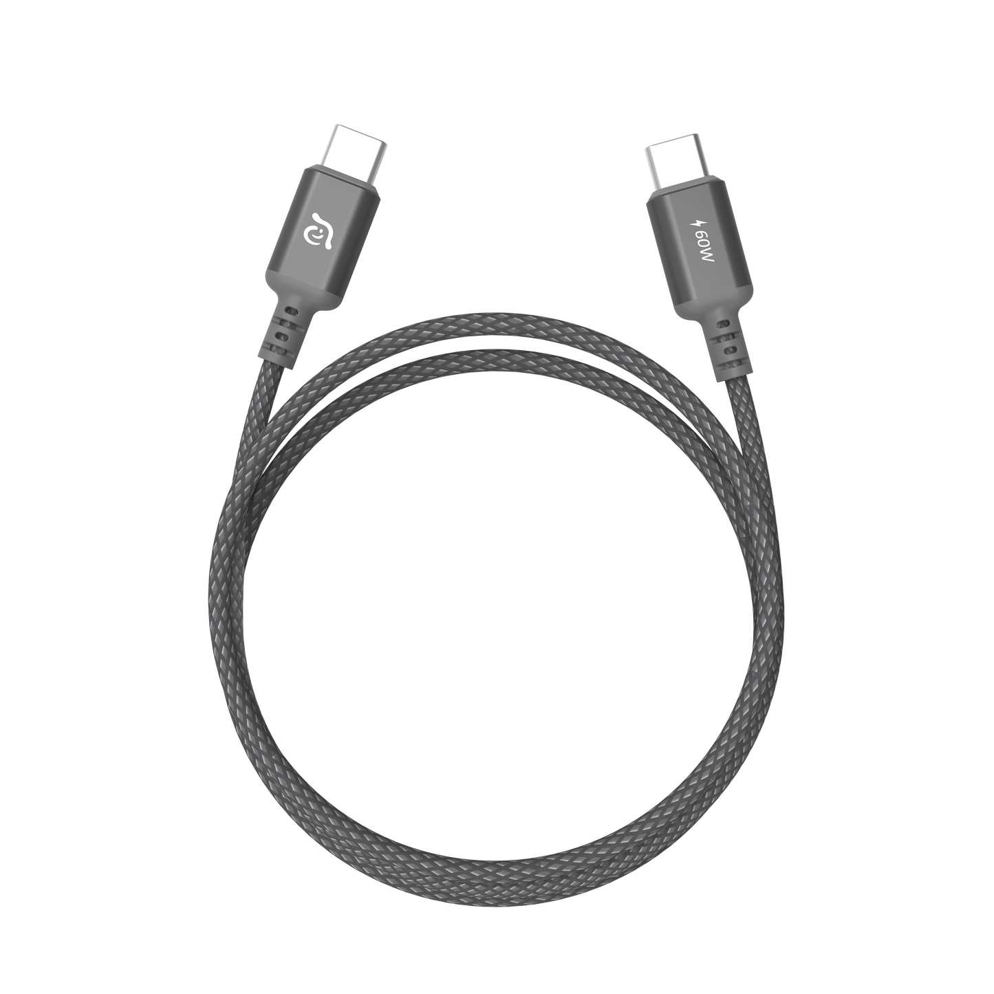 ADAM ELEMENTS CASA S120 USB-C to USB-C 60W Cable 1.2m - Black