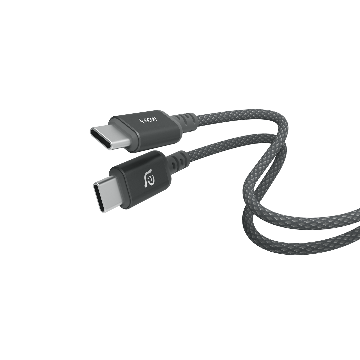 ADAM ELEMENTS CASA S120 USB-C to USB-C 60W Cable 1.2m - Black